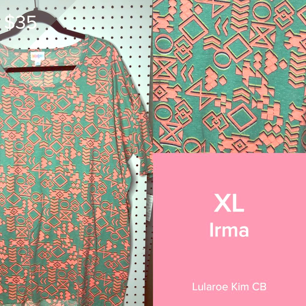 Lularoe “irma” Tunic. NWOT.